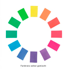 Farbkreis selbstgemischt - Aufgabenlösung für die jetzige Weiterbildung